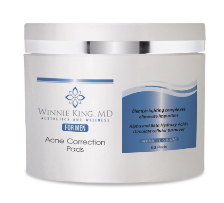 MENS ACNE CORRECTION PADS - TheDrWinnieKingStore.com